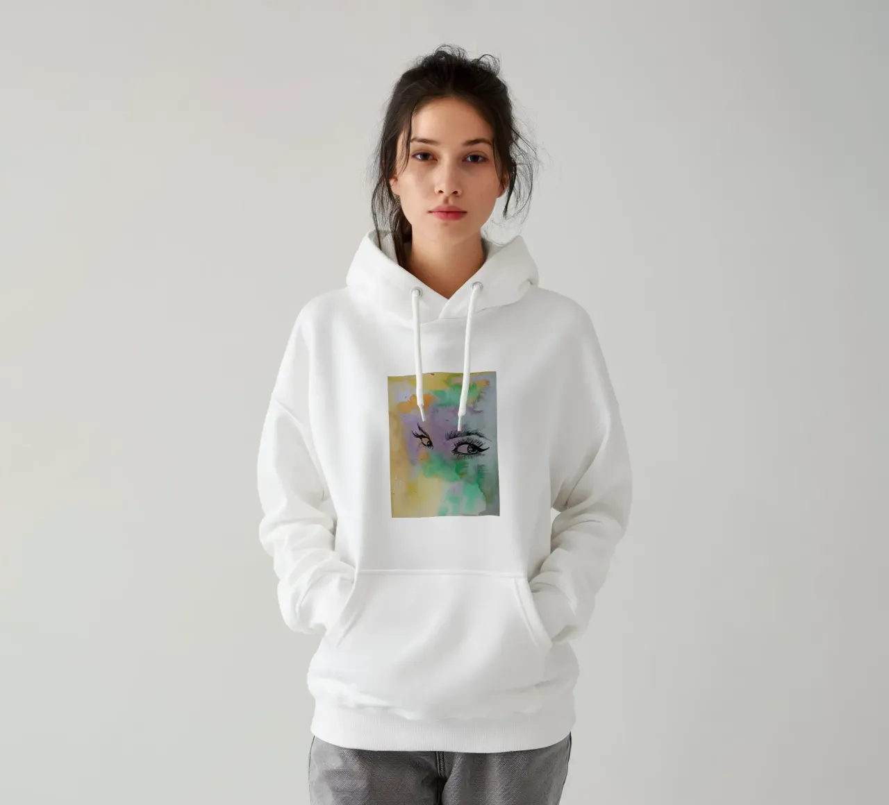 Look at me! felpa con cappuccio da sum2proveDesign