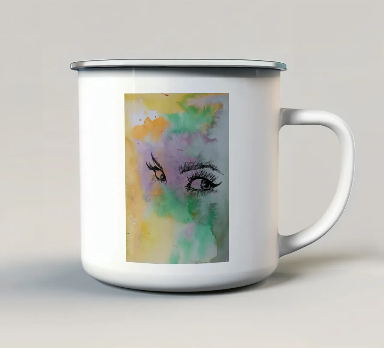 Look at me! tazza in smalto da sum2proveDesign