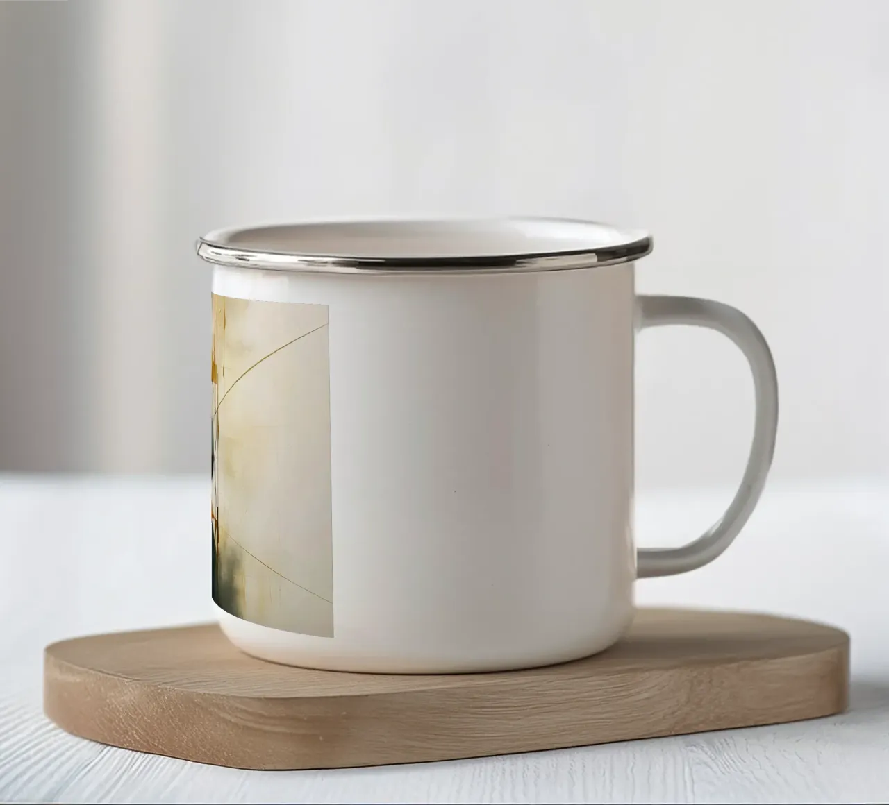 Astratto boemo tazza in smalto da Imagine