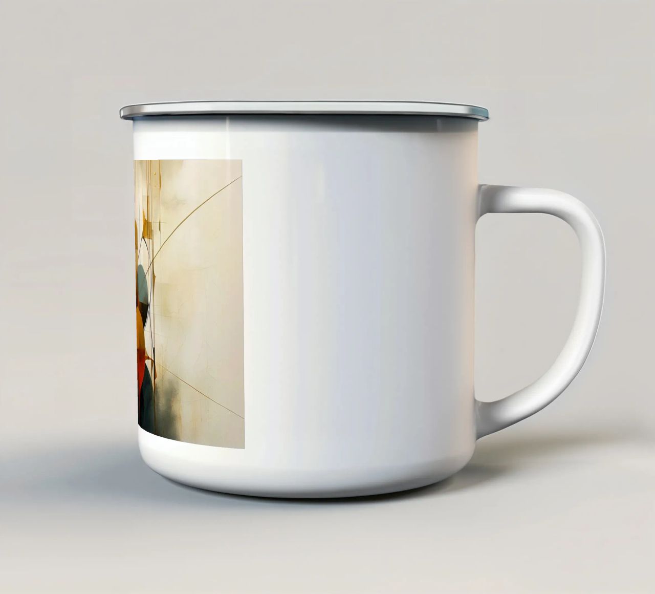 Astratto boemo tazza in smalto da Imagine