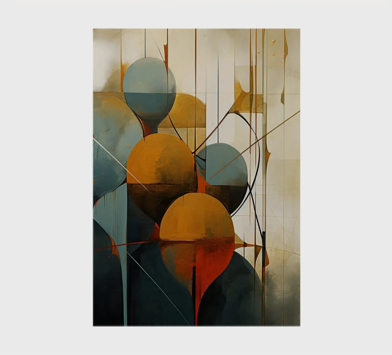 Abstracte Bohemian notebook by Imagine