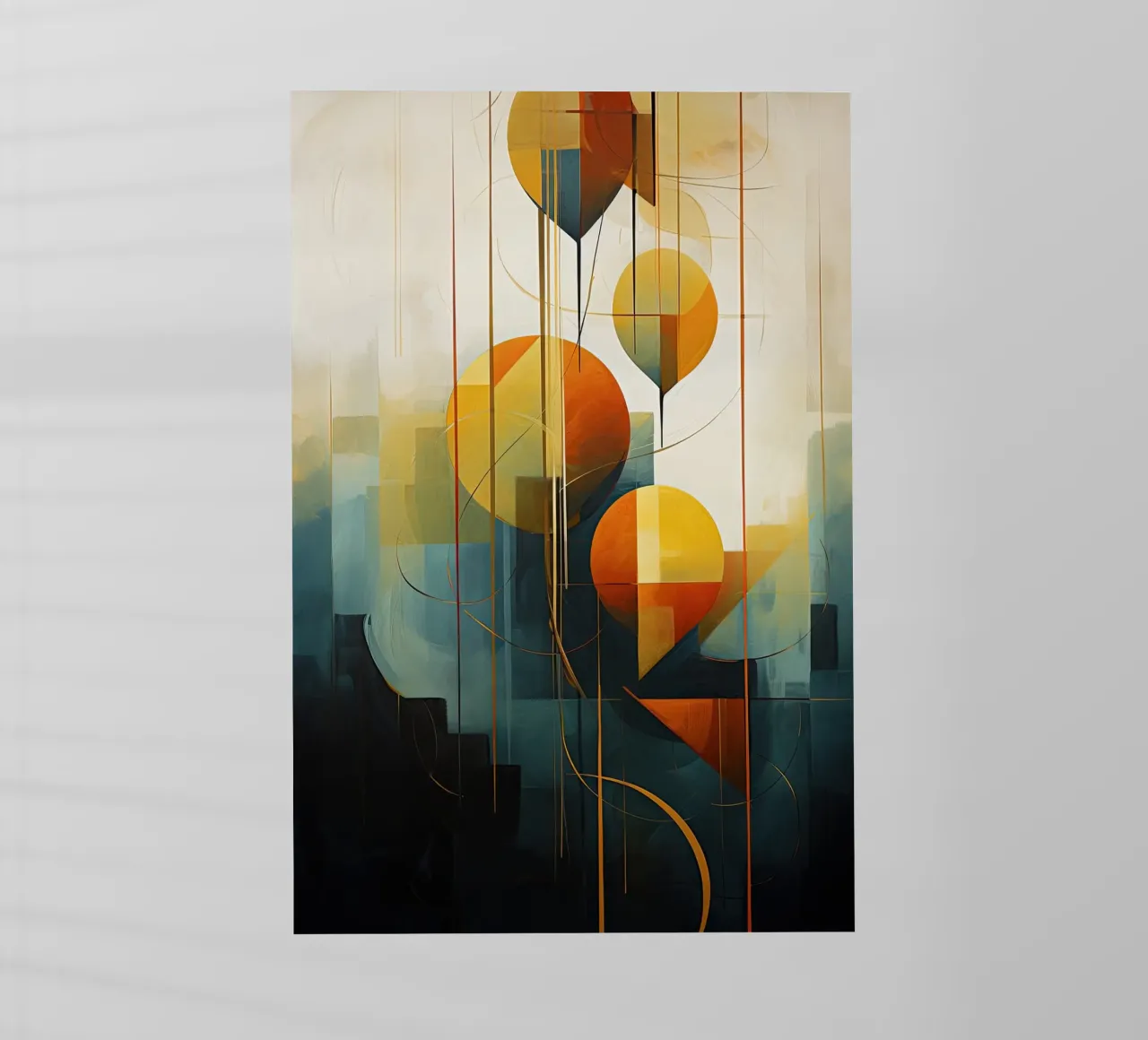 Forme astratte pellicola backlit da Imagine