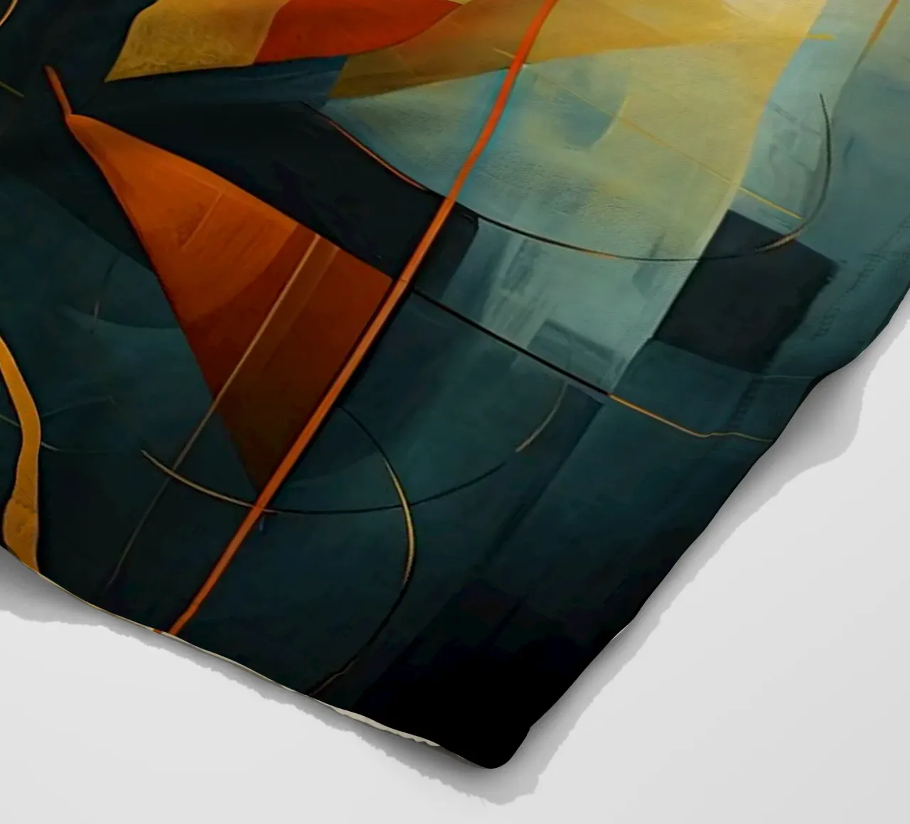 Forme astratte coperta in pile da Imagine