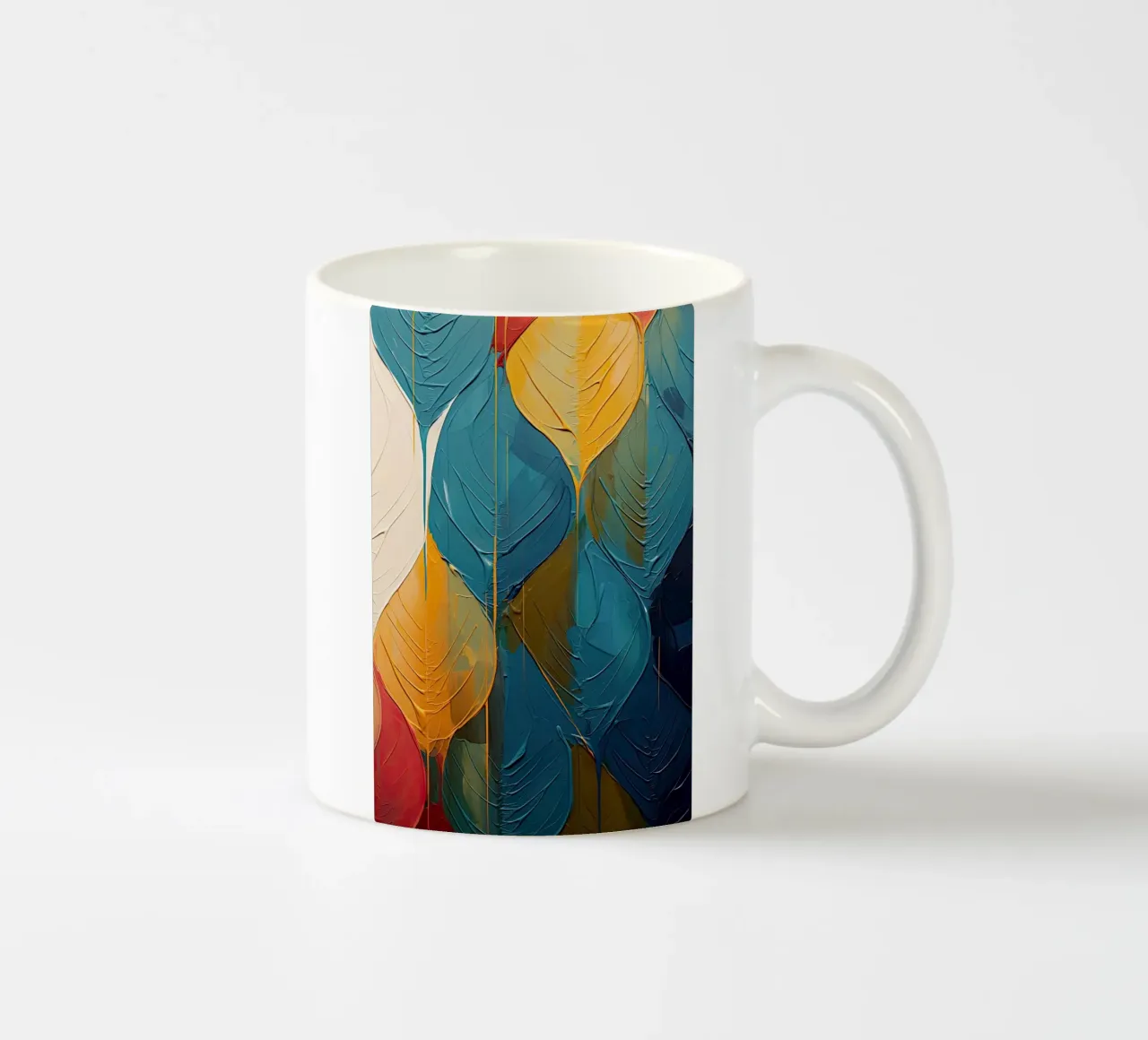 Blocco astratto tazza in ceramica da Imagine