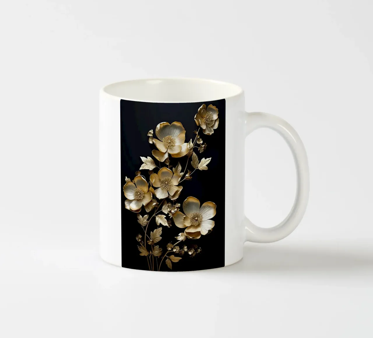 Fiori d'oro tazza in ceramica da Imagine