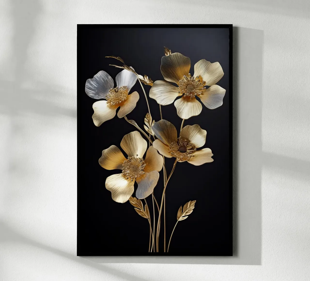 Fiori d'oro carta hahnemühle da Imagine