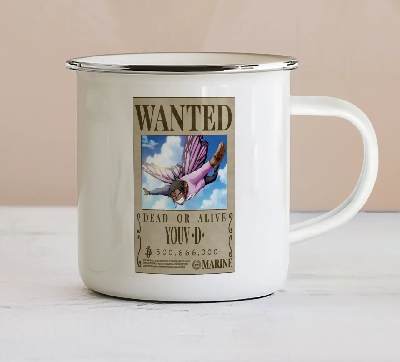 Cercasi YouvD2 tazza in smalto da Collins Shop