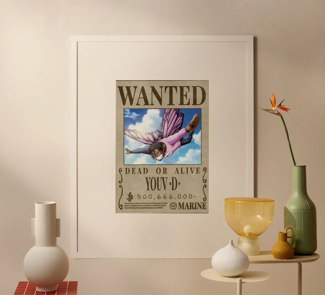 Cercasi YouvD2 poster con telaio in plastica da Collins Shop