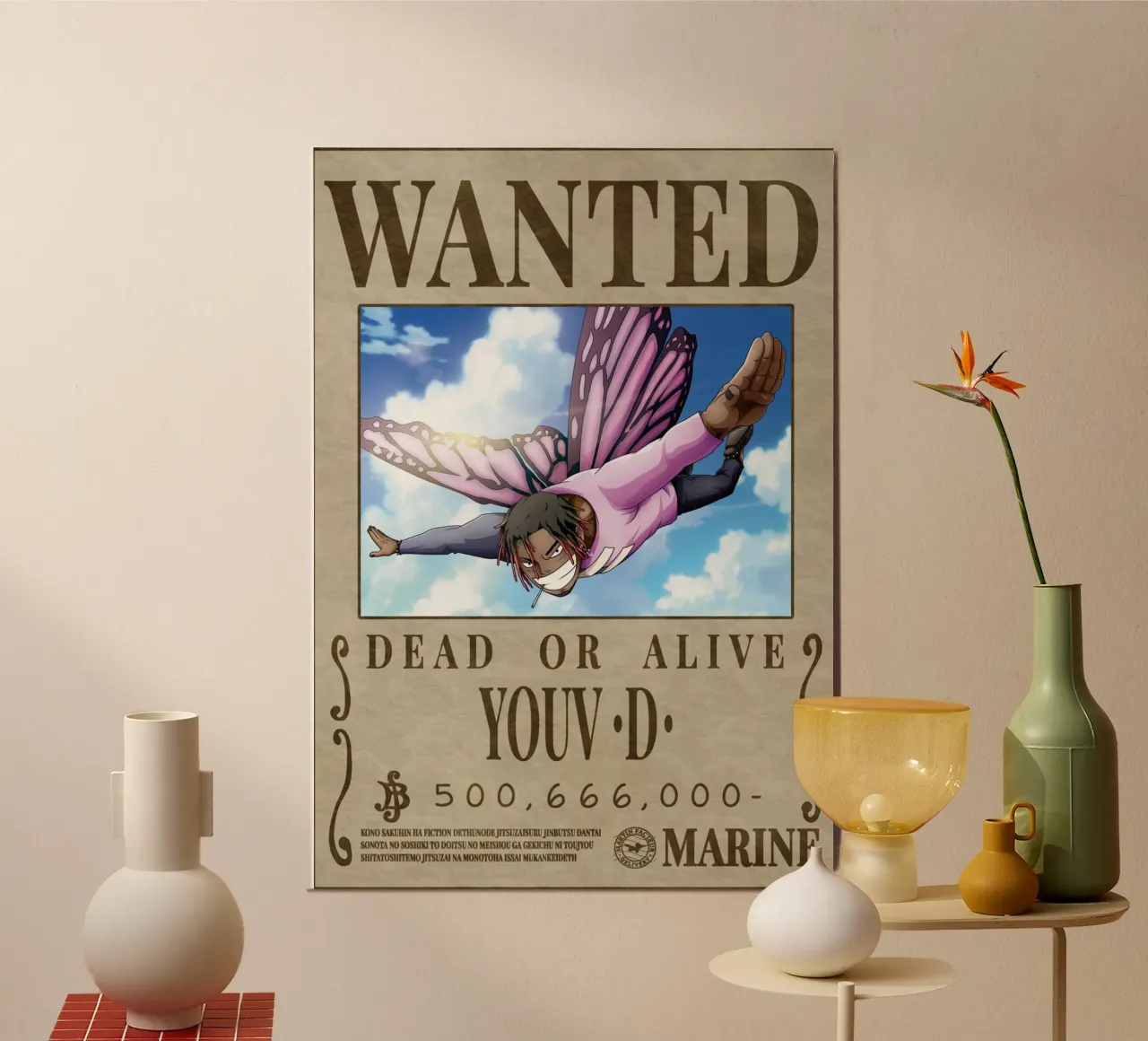Cercasi YouvD2 poster con telaio in plastica da Collins Shop
