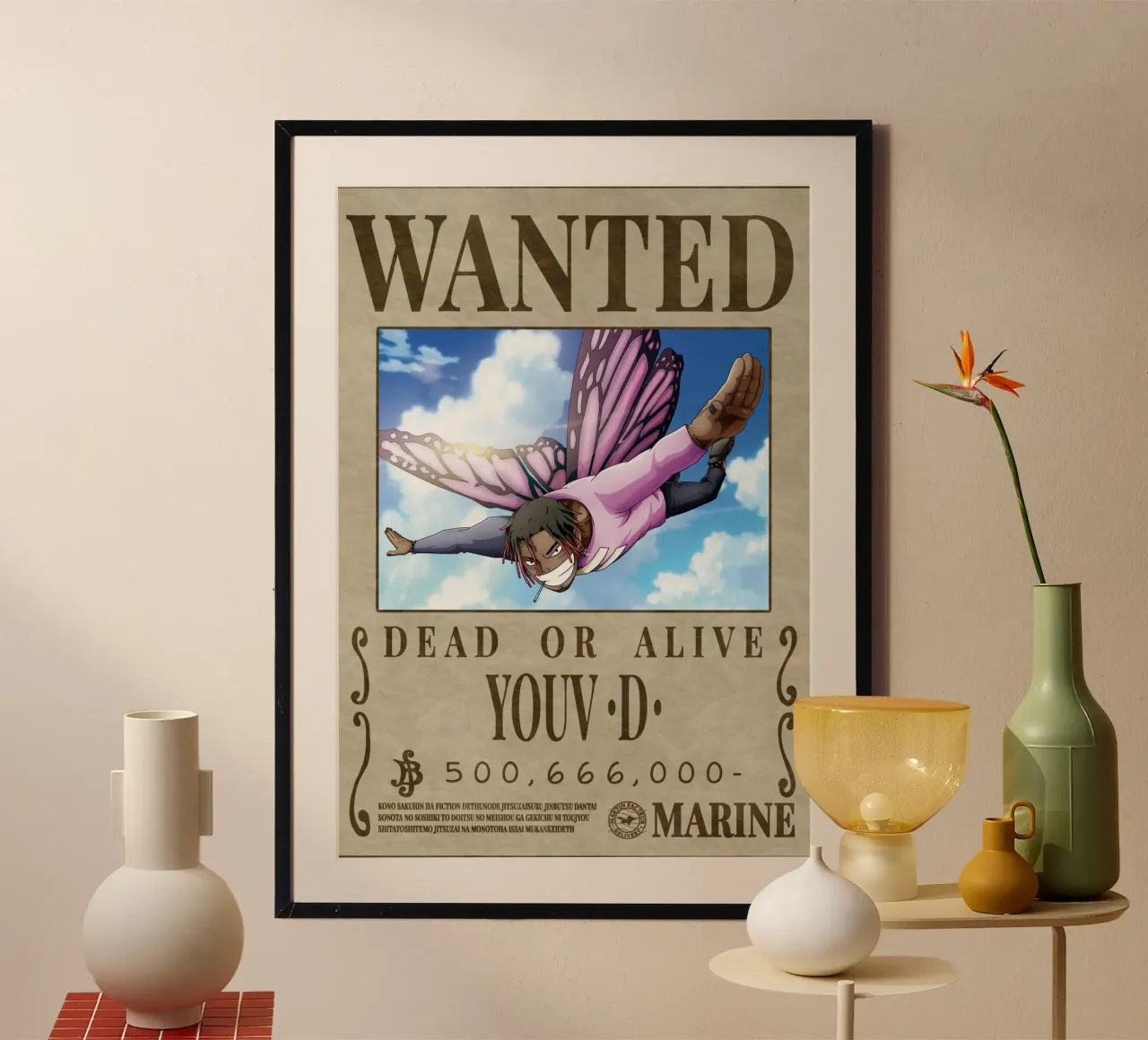 Cercasi YouvD2 poster con telaio in plastica da Collins Shop