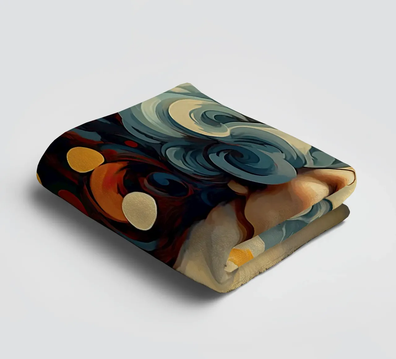 Femme abstraite serviette de bain de Imagine