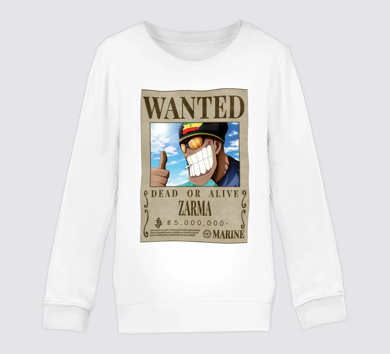 Wanted Zarma kids sweatshirt by Collins Shop