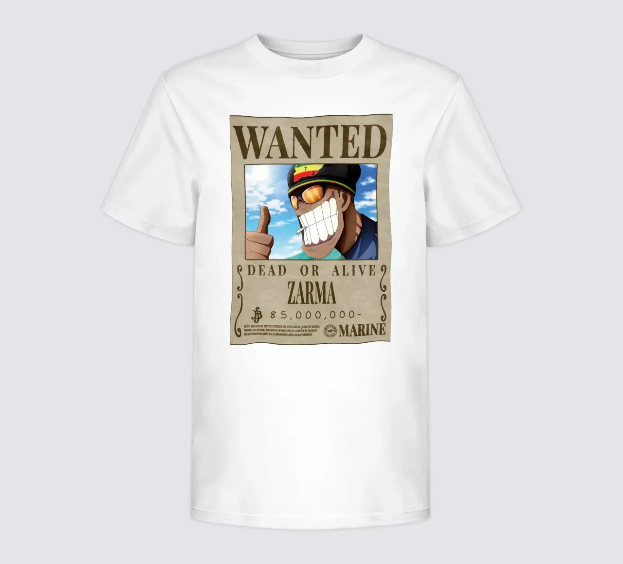 Wanted Zarma kids t-shirt by Collins Shop