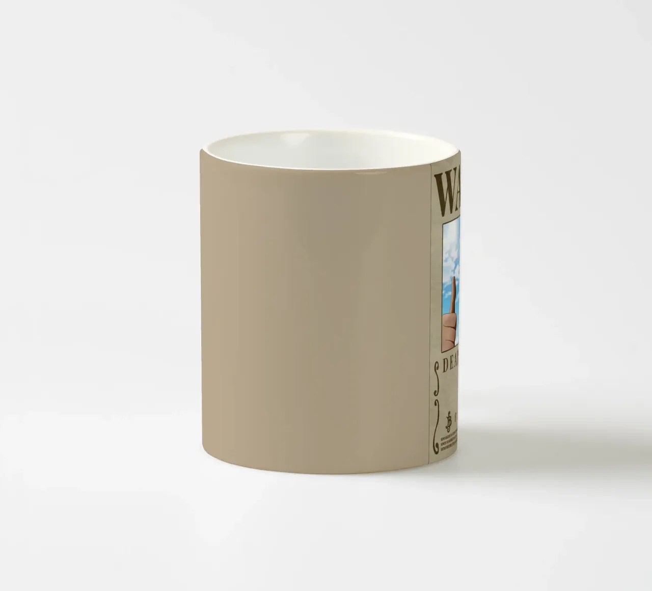 Wanted Zarma ceramic mug by Collins Shop
