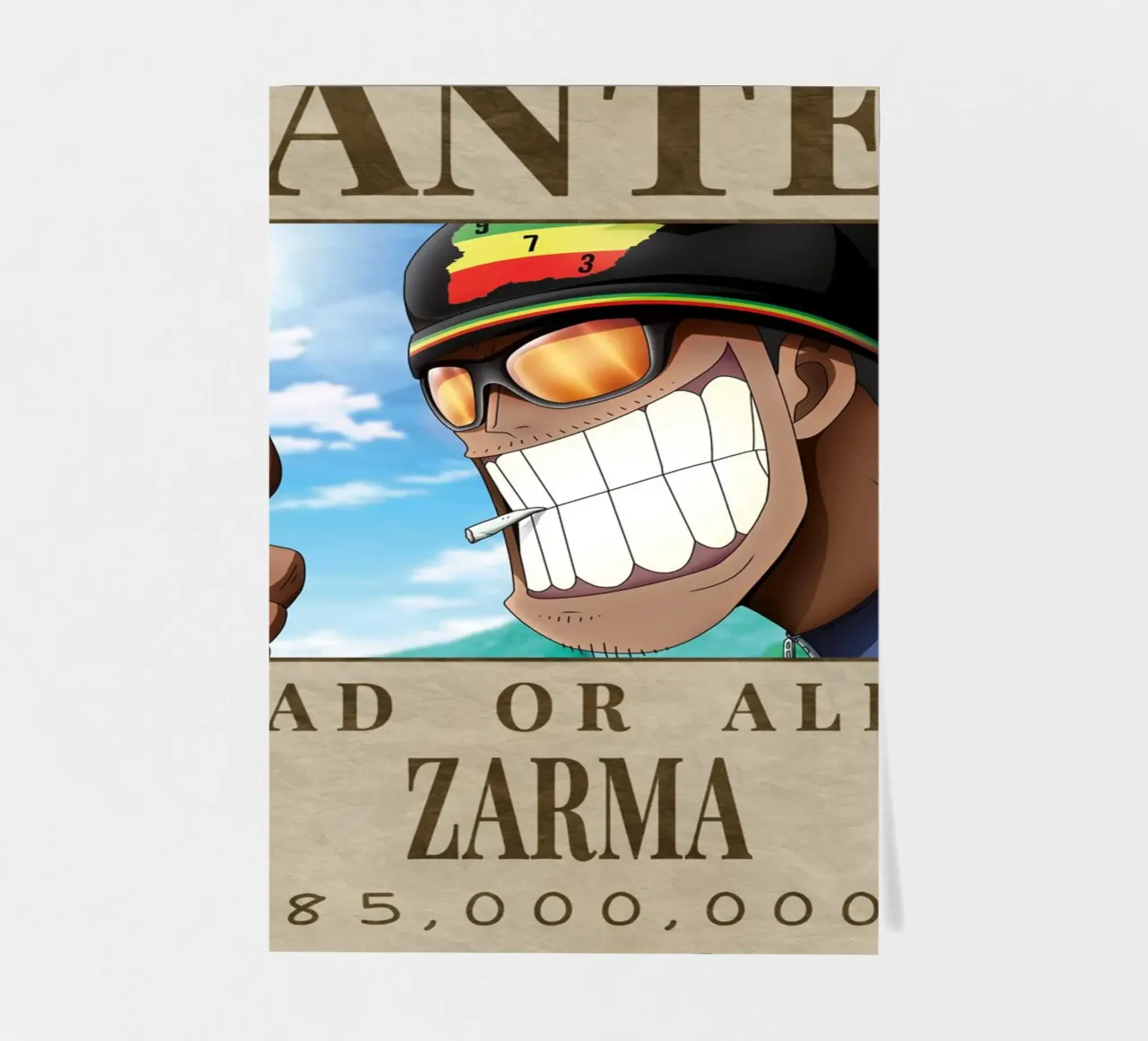 Gezocht Djerma stickervel van Collins Shop