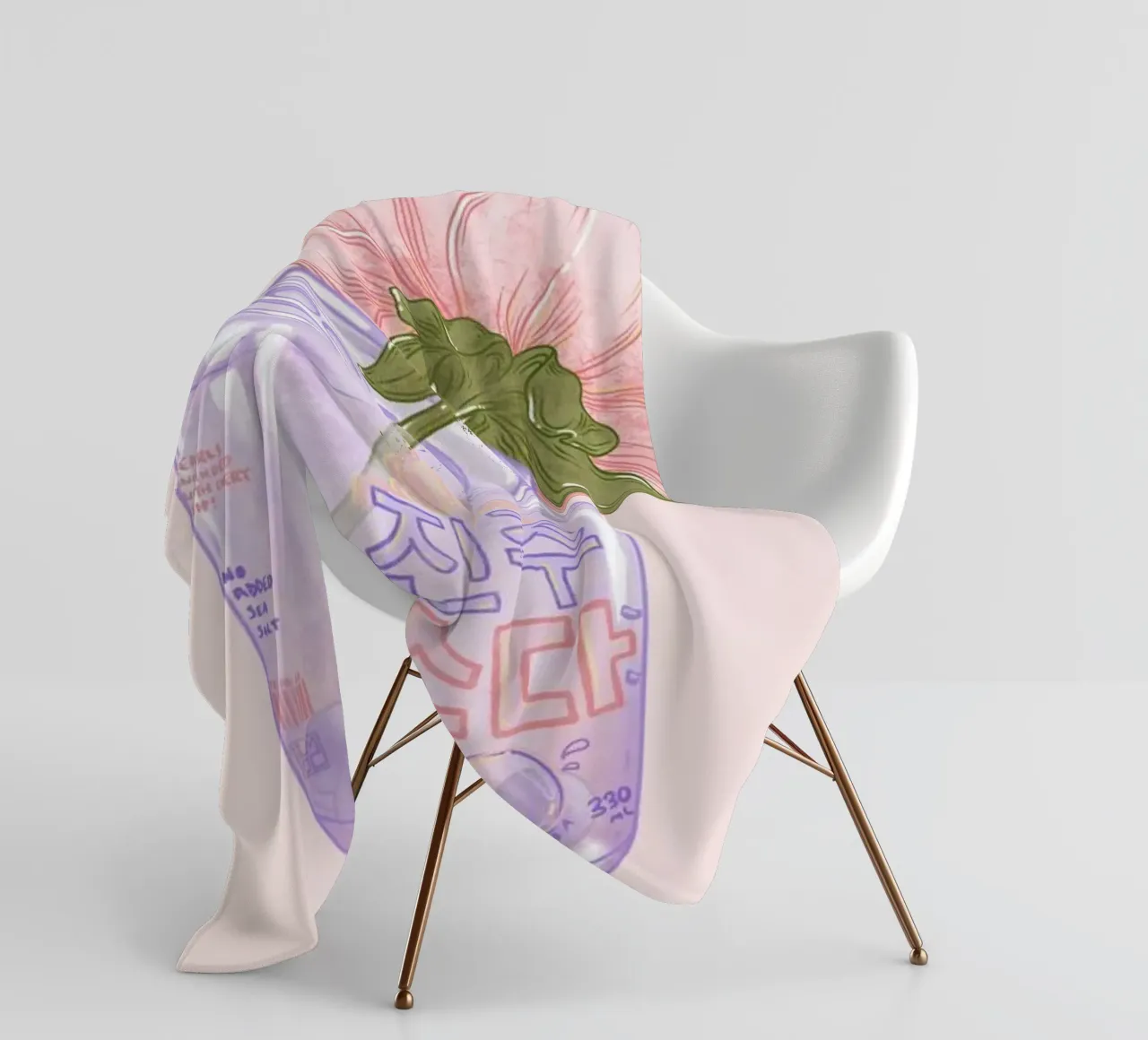 Pearl Soda coperta in pile da Laura O'Connor