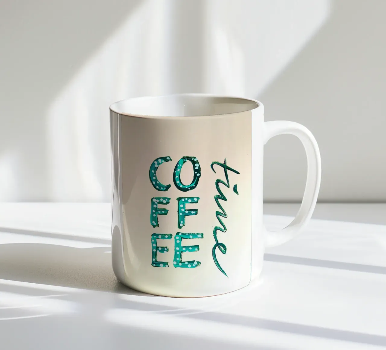 Coffee Time tazza in ceramica da sum2proveDesign