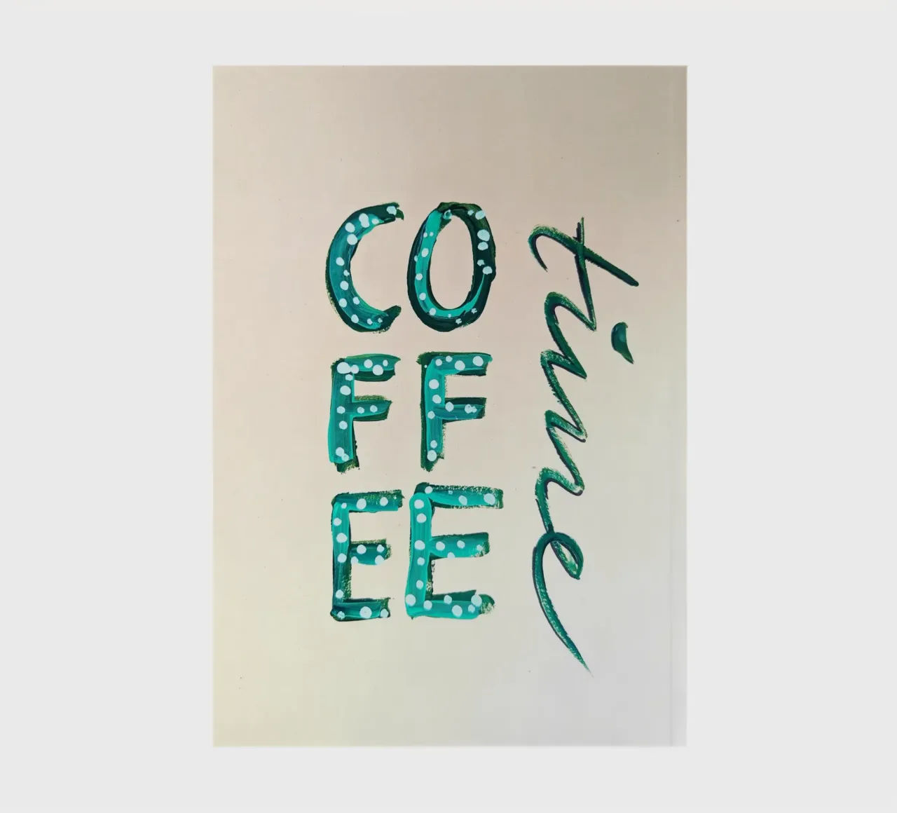 Coffee Time notebook by sum2proveDesign