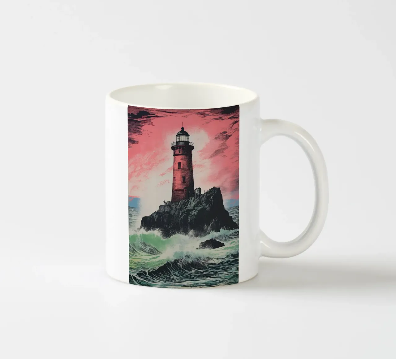 Faro tazza in ceramica da Imagine