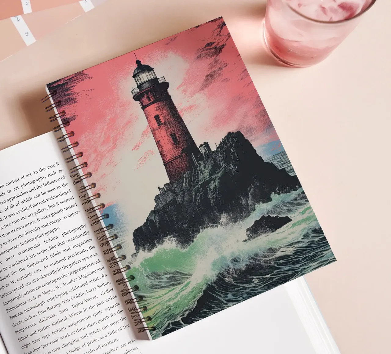 Leuchtturm Ringbuch von Imagine