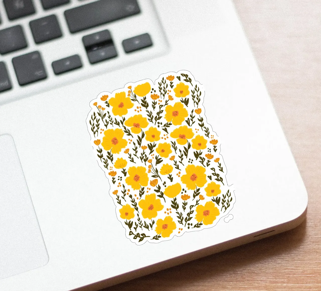 Sunny Meadow – Butterblumenzauber autocollant de Petra Lang