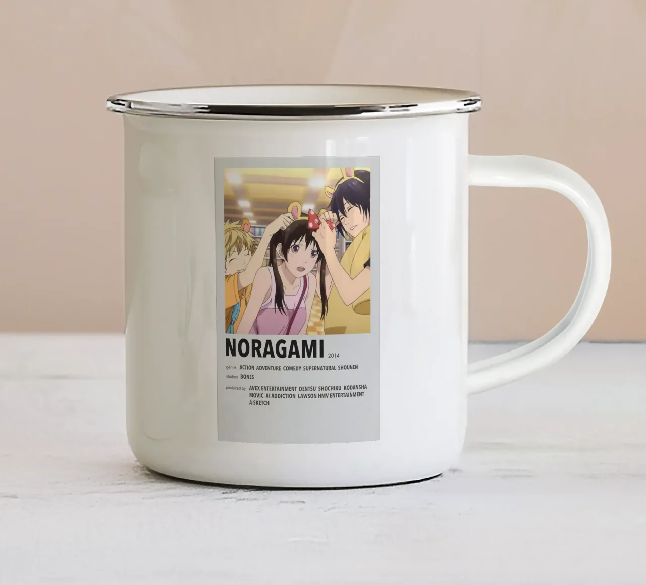 NORAGAMI  2014 tazza in smalto da Totoya