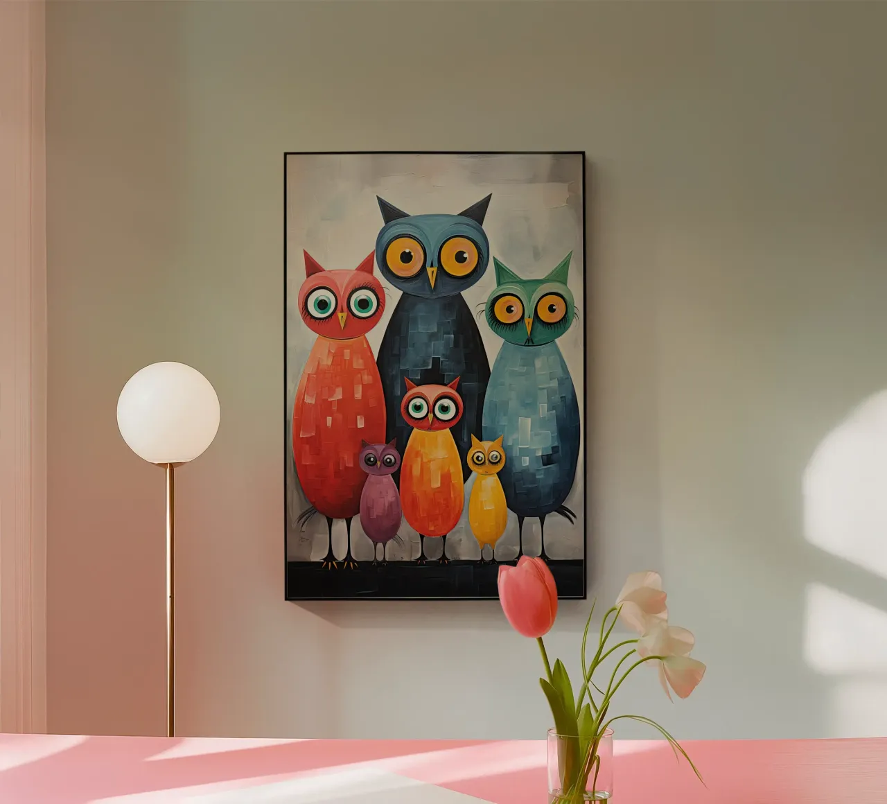 Uilen Acryl-Glas von Imagine
