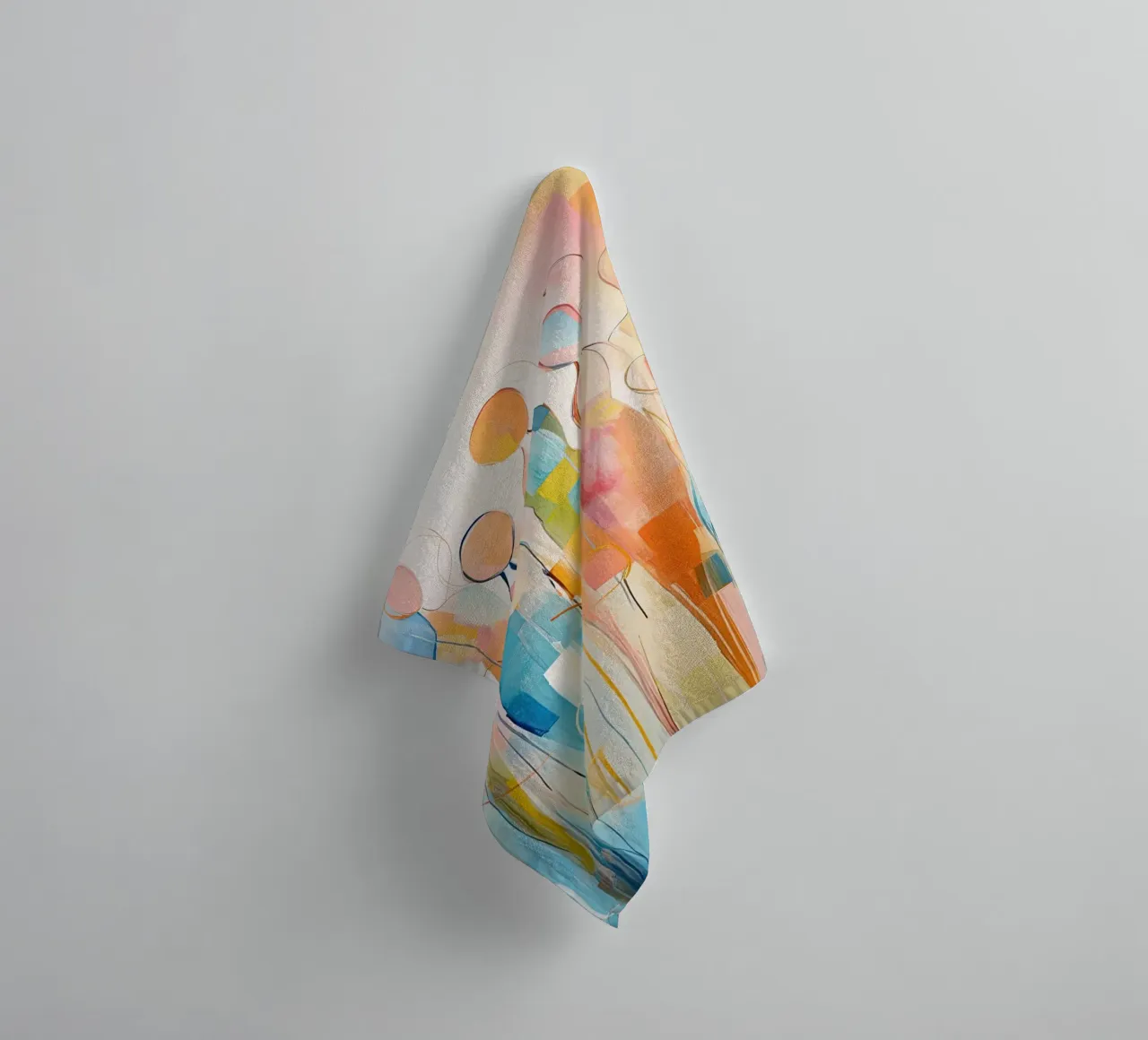 Mensen abstract Handtuch von Imagine
