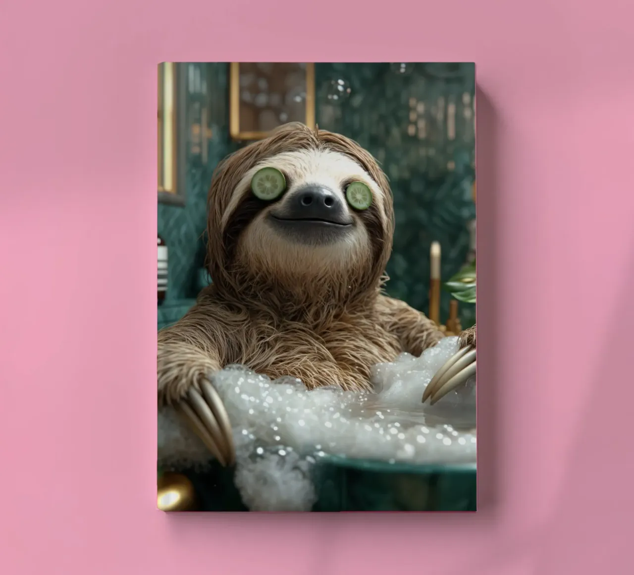 Sloth wellness and relaxation notebook by SlothStella