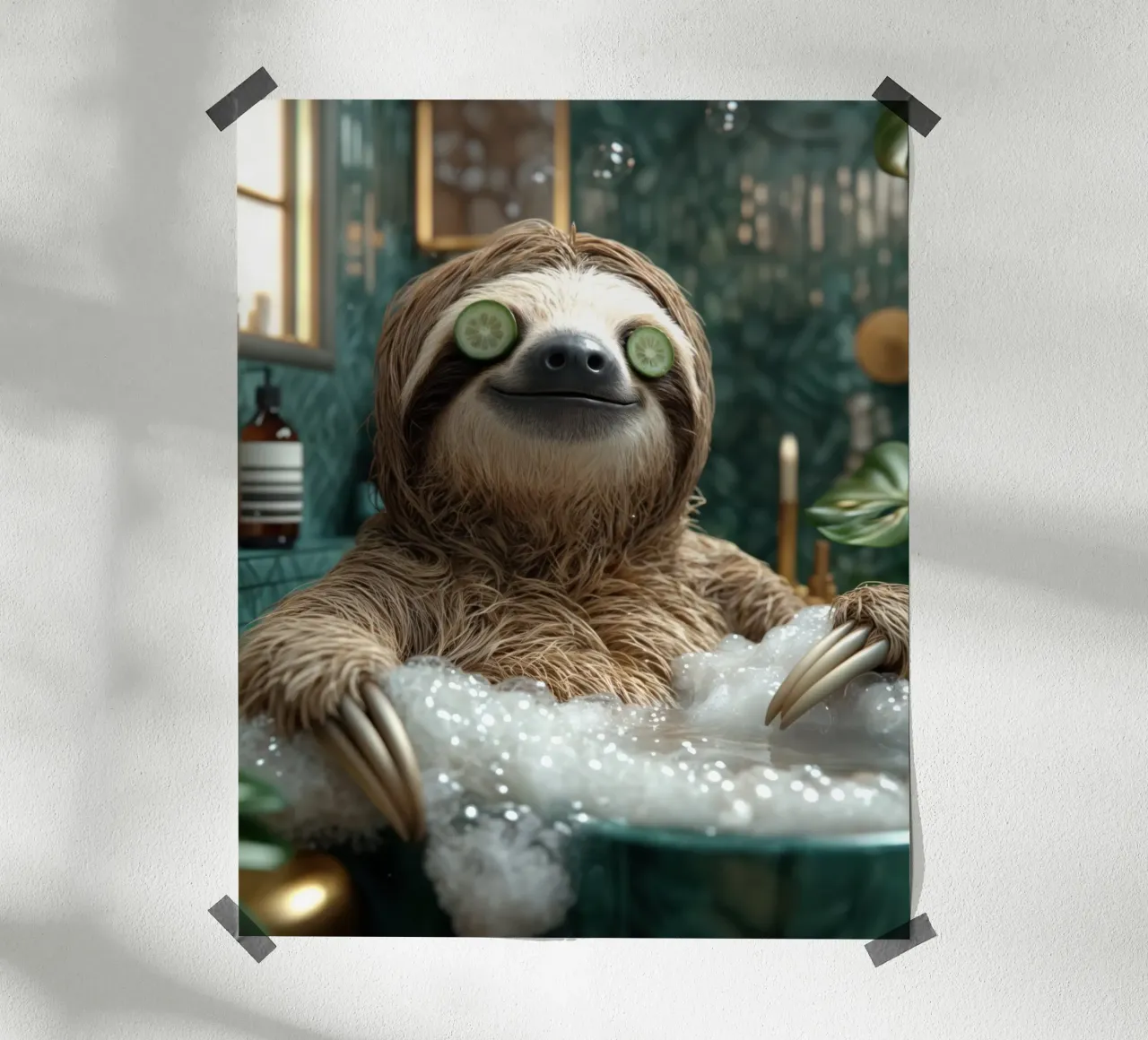 Bienestar y relajación de los perezosos hahnemühle de SlothStella