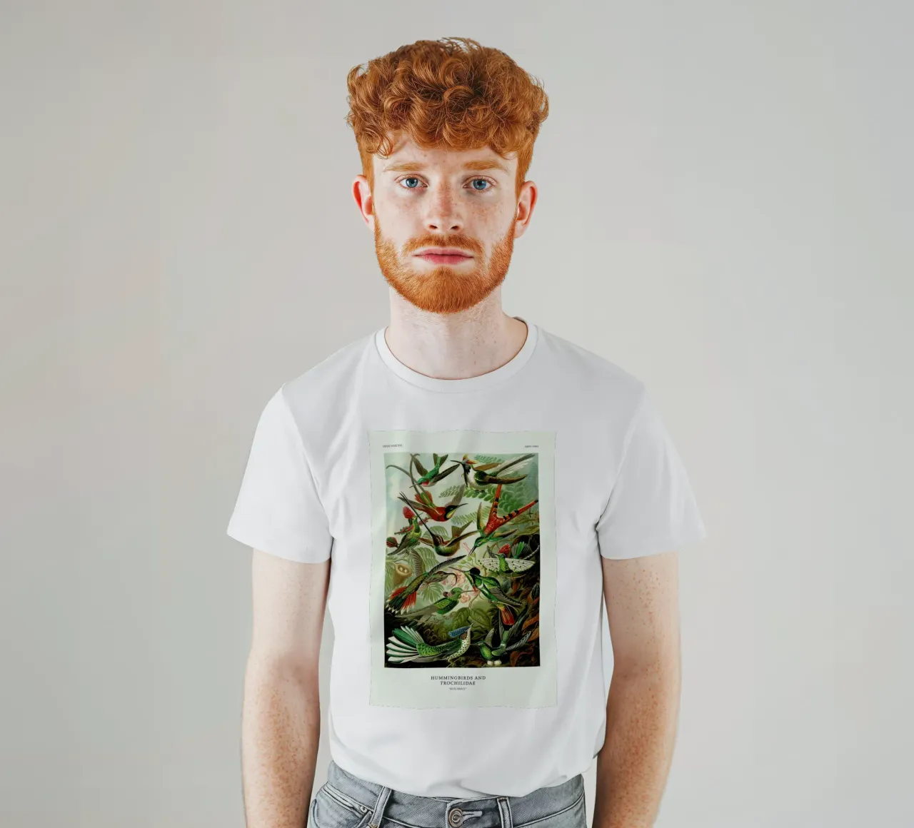 Haeckel - Hummingbirds and Trochilidae (Kolibris) t-shirt da ARTOTHEK