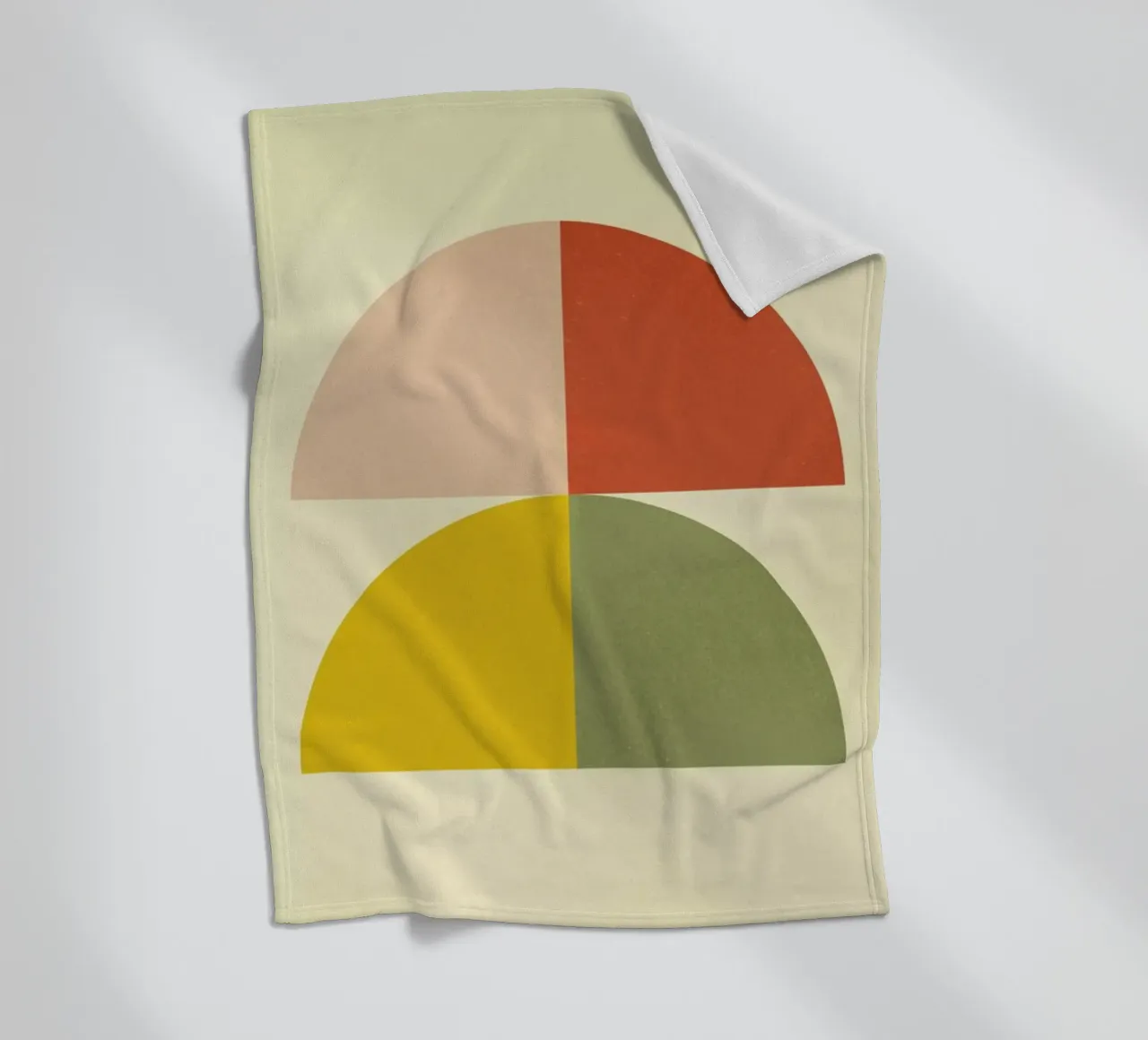 Quarters fleecedeken van daylight design studio