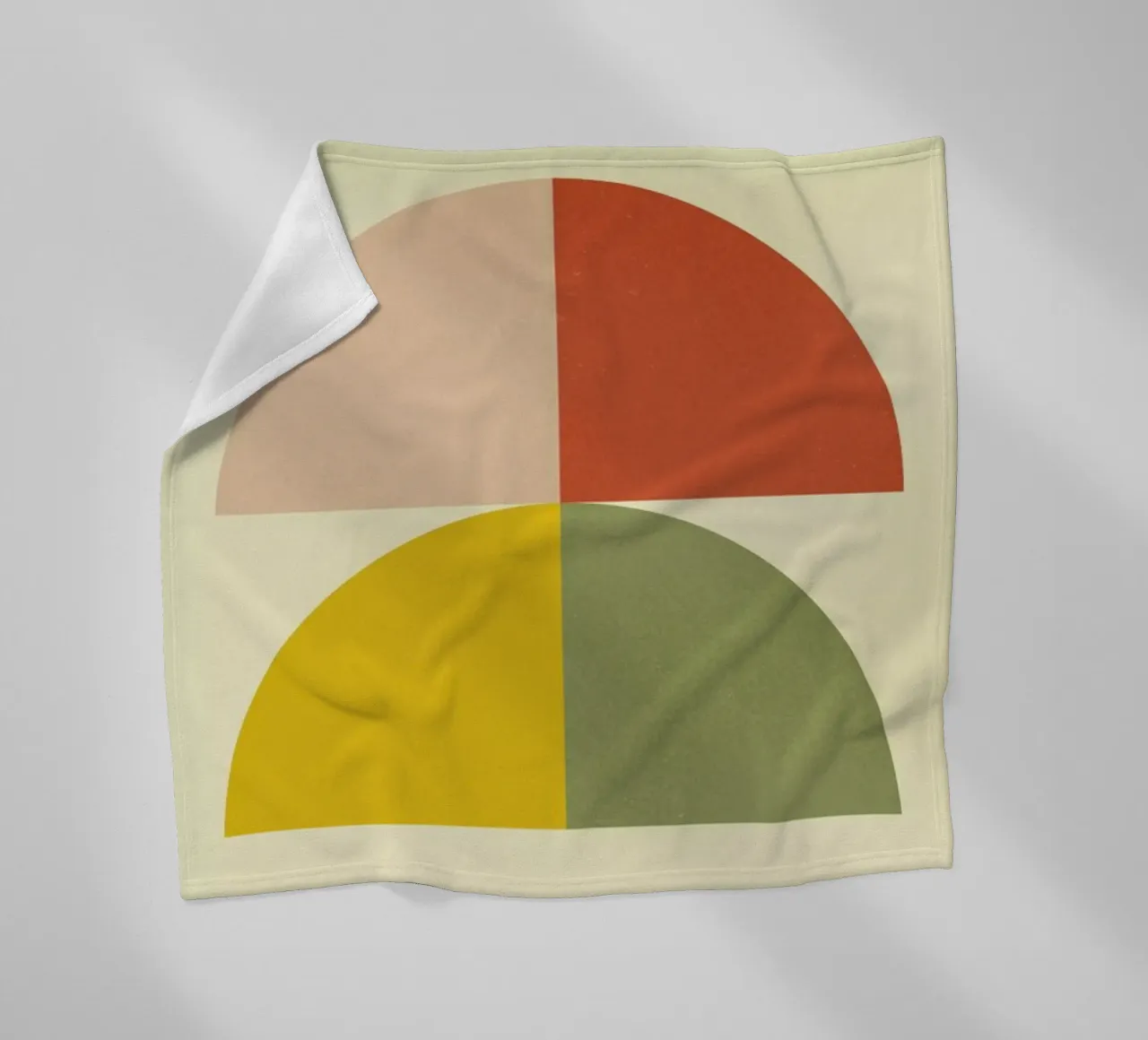 Quarters fleecedeken van daylight design studio