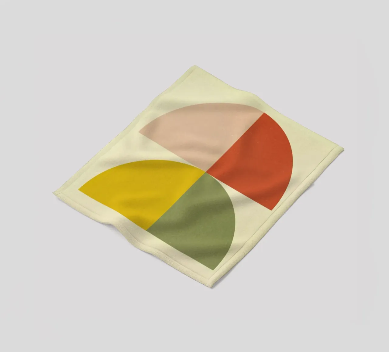 Quarters fleecedeken van daylight design studio