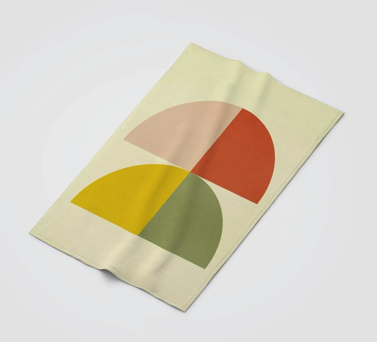 Quarters fleecedeken van daylight design studio