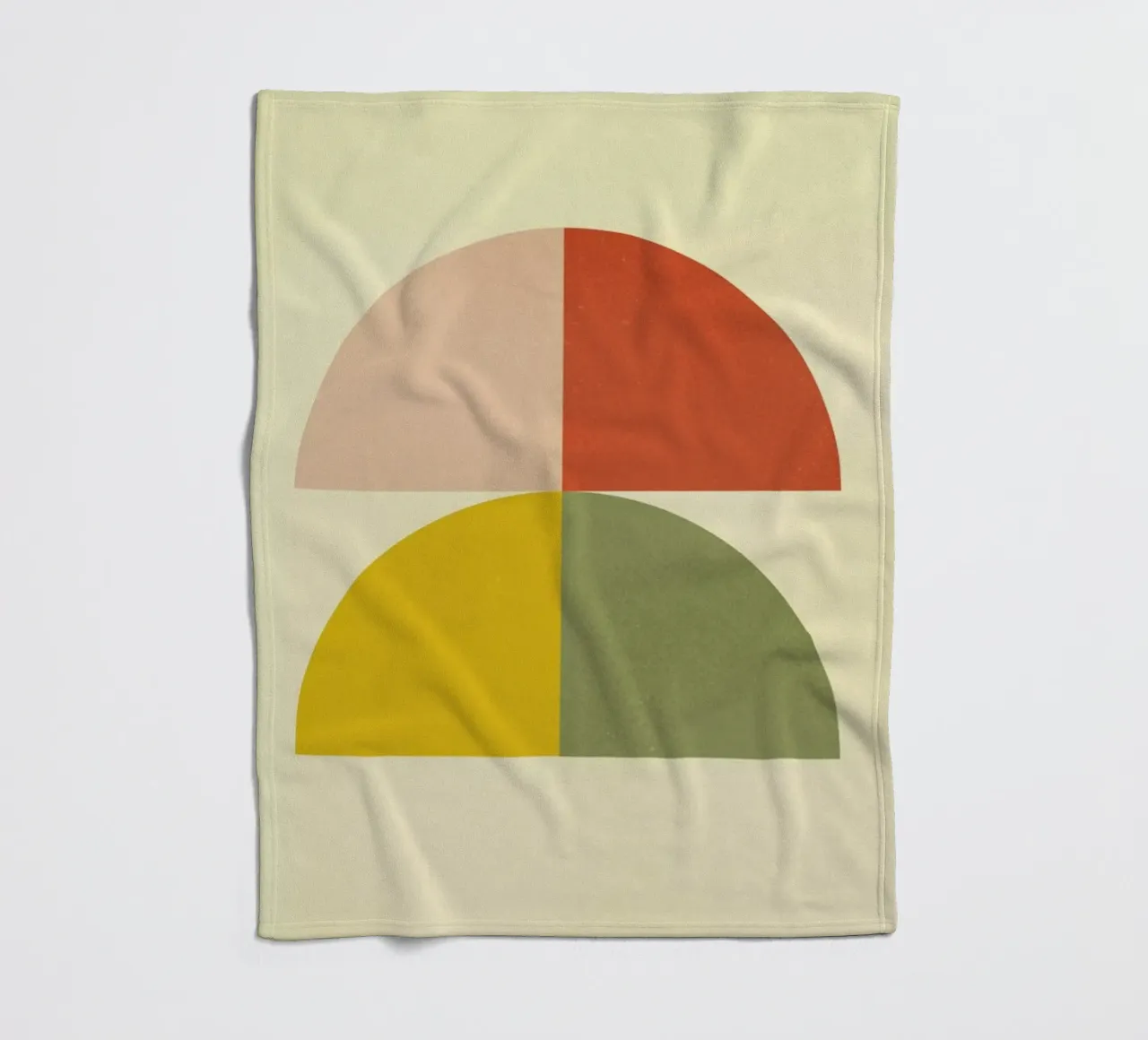 Quarters fleecedeken van daylight design studio