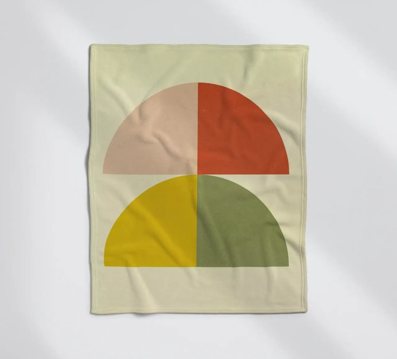 Quarters fleecedeken van daylight design studio