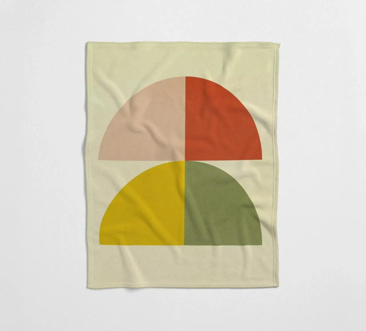 Quarters fleecedeken van daylight design studio