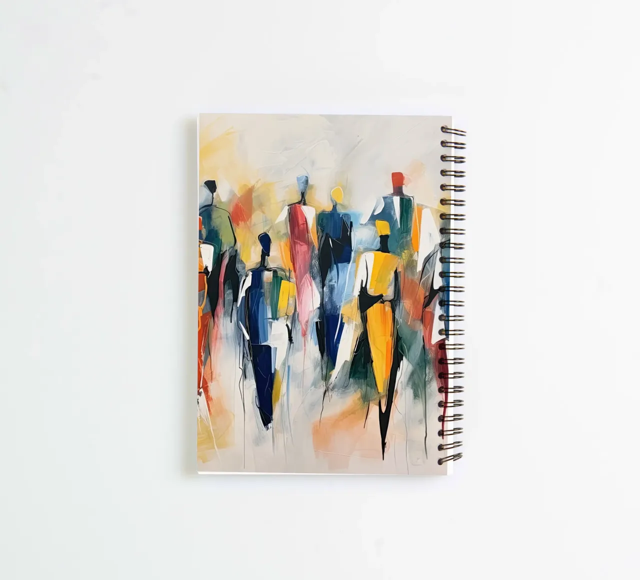 Mensas abstract spiral notebook by Imagine