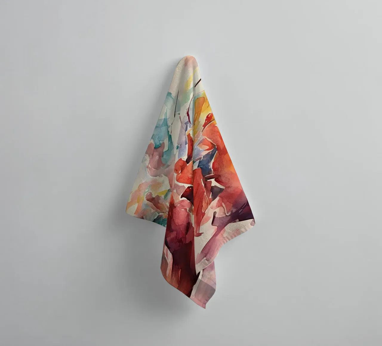 Mensen abstract Handtuch von Imagine