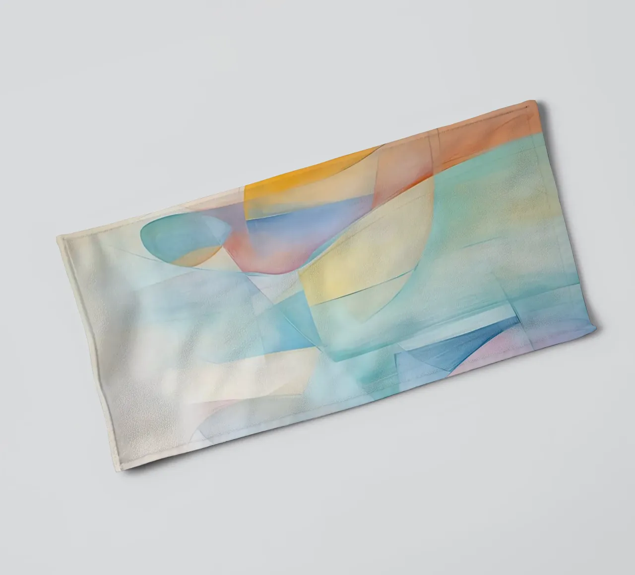 People in pastel colours towel by Imagine