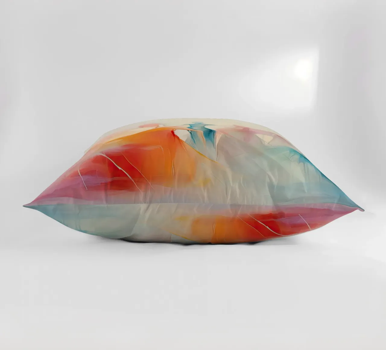 Abstract form decorative cushion by Imagine
