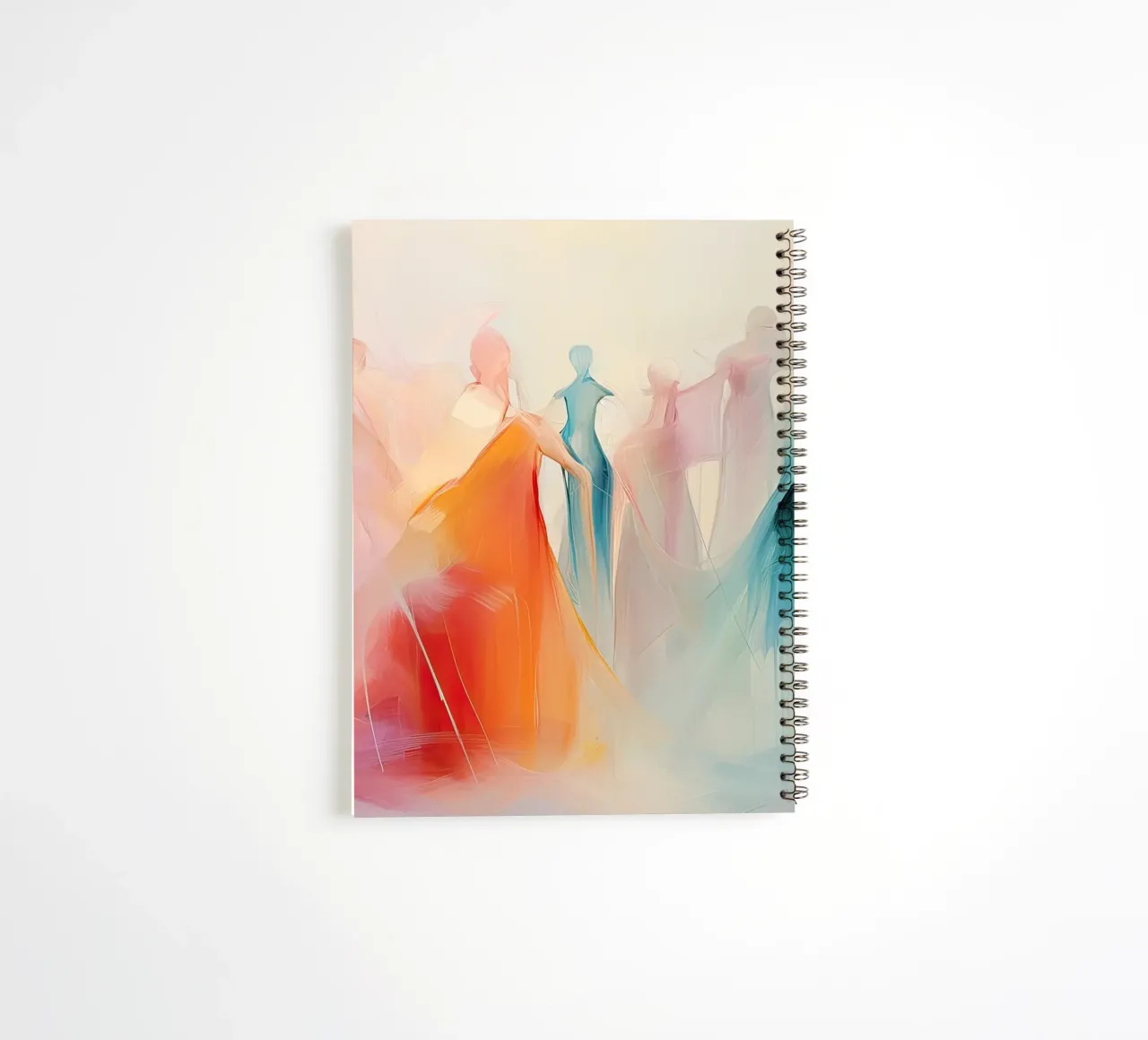 Abstract form spiral notebook by Imagine