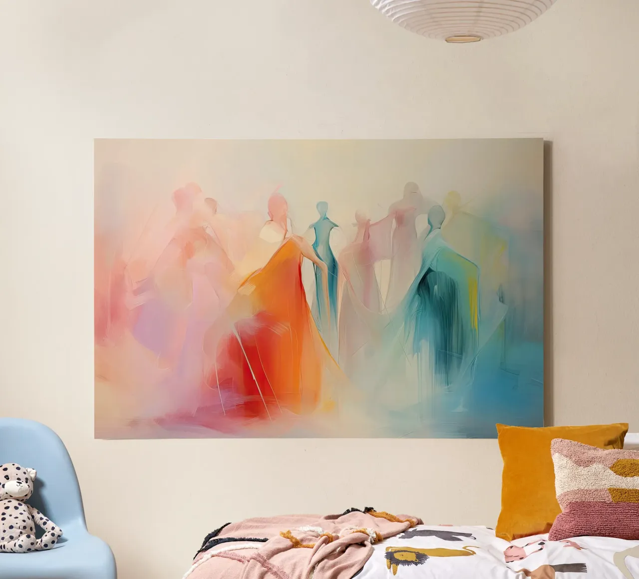 Abstract form canvas by Imagine
