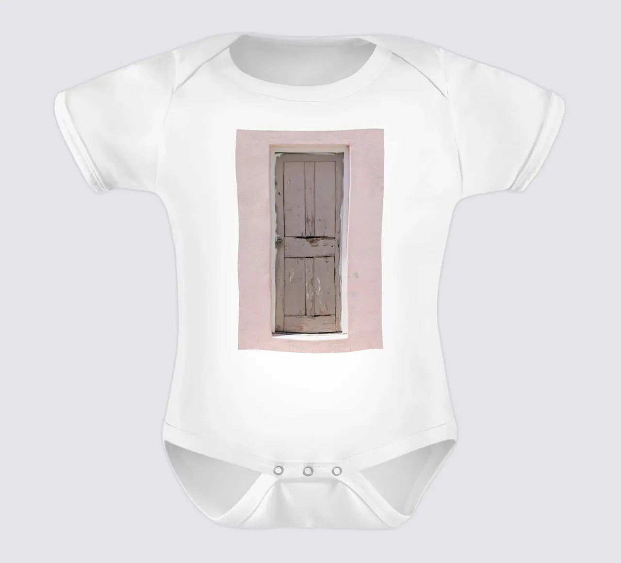 Abode body neonato maniche corte da Shot By Clint
