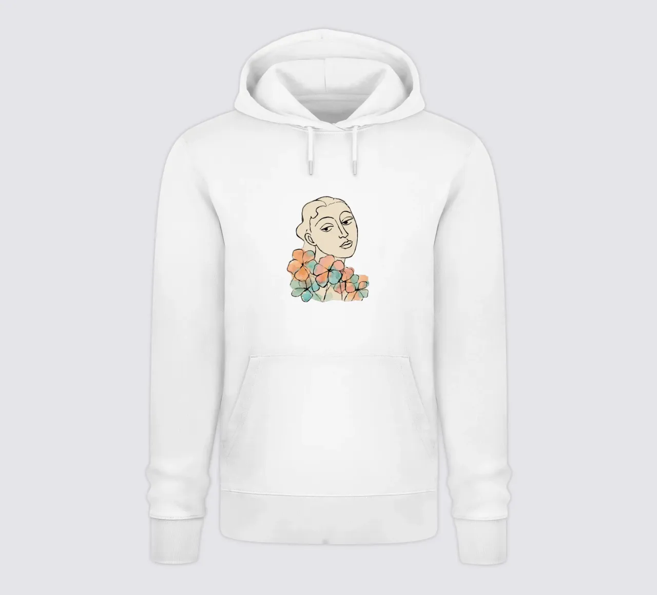 Tender Pause (Without Background) felpa con cappuccio da treechild