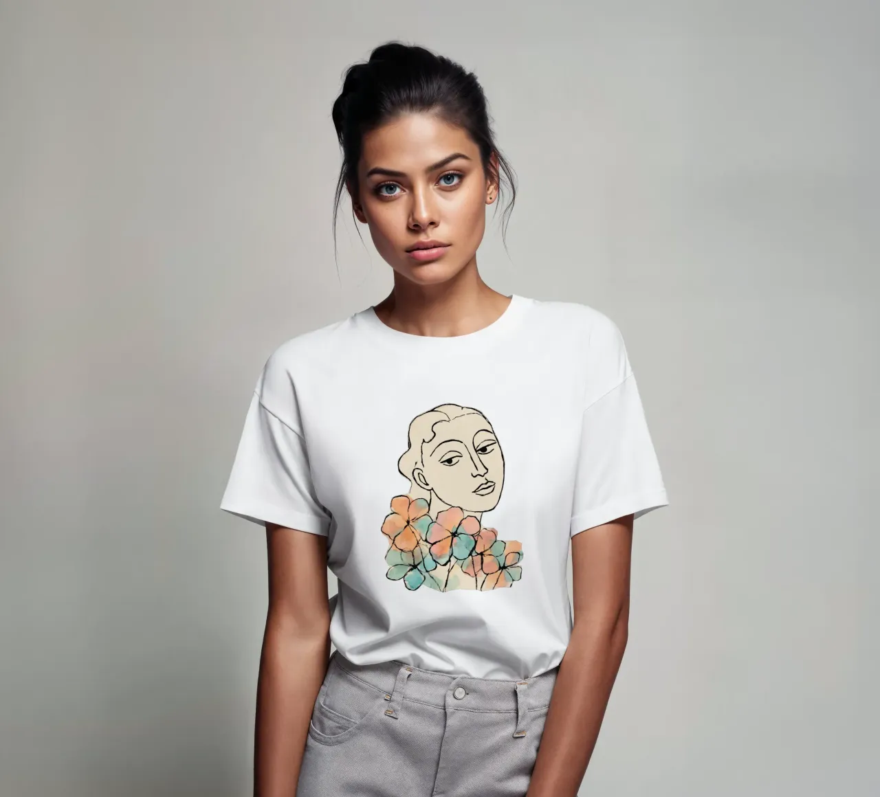 Tender Pause (Without Background) t-shirt da treechild