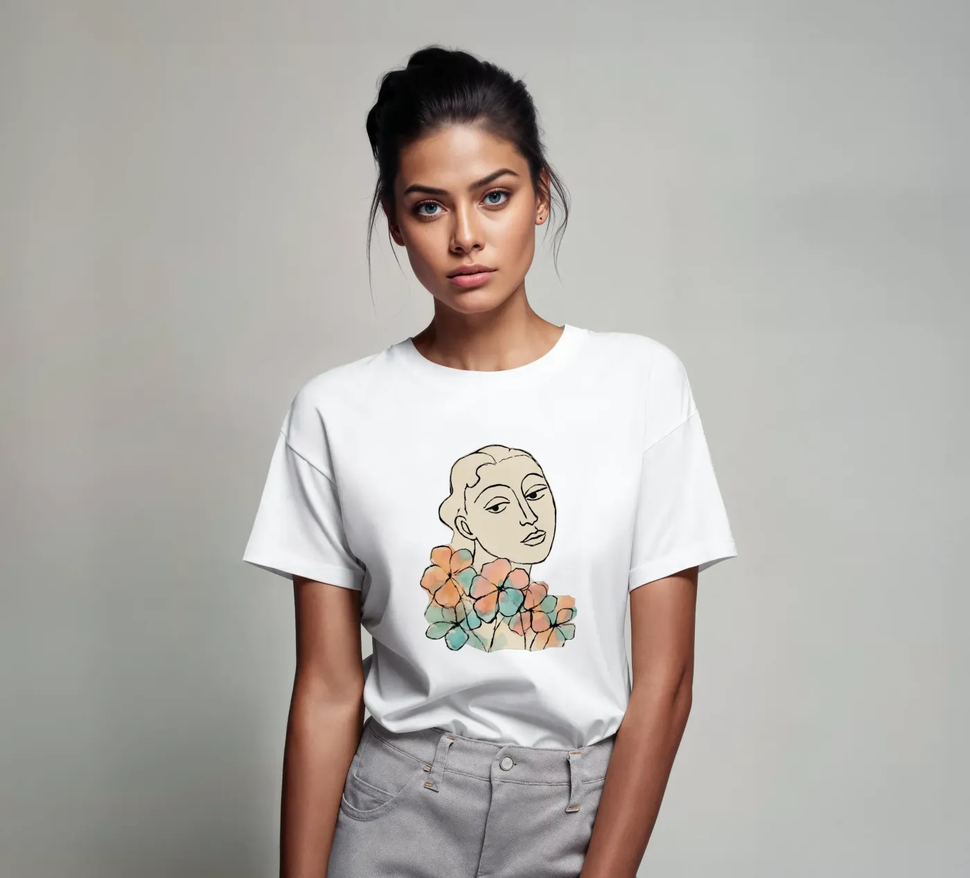Tender Pause (Without Background) t-shirt da treechild