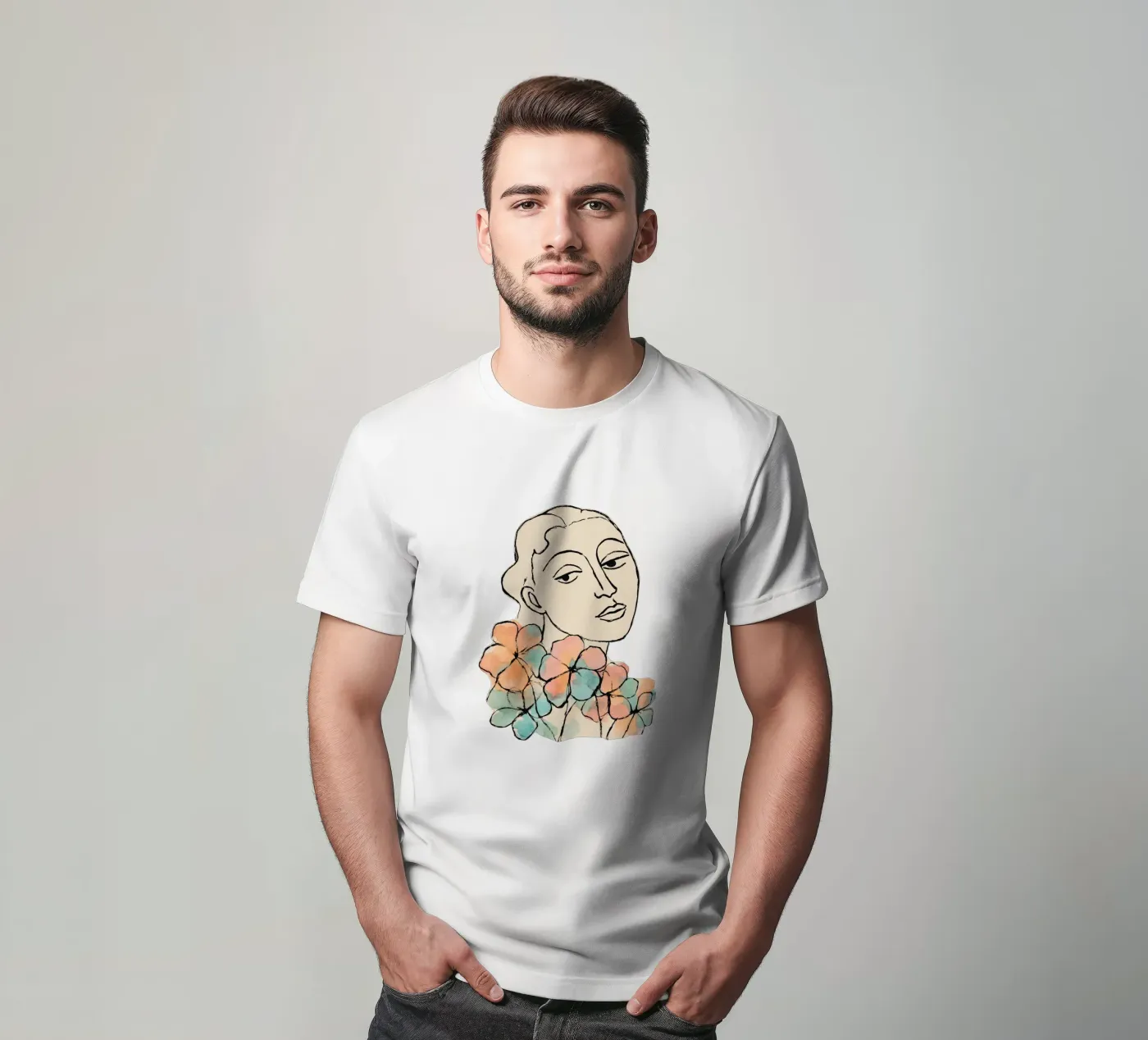 Tender Pause (Without Background) t-shirt da treechild
