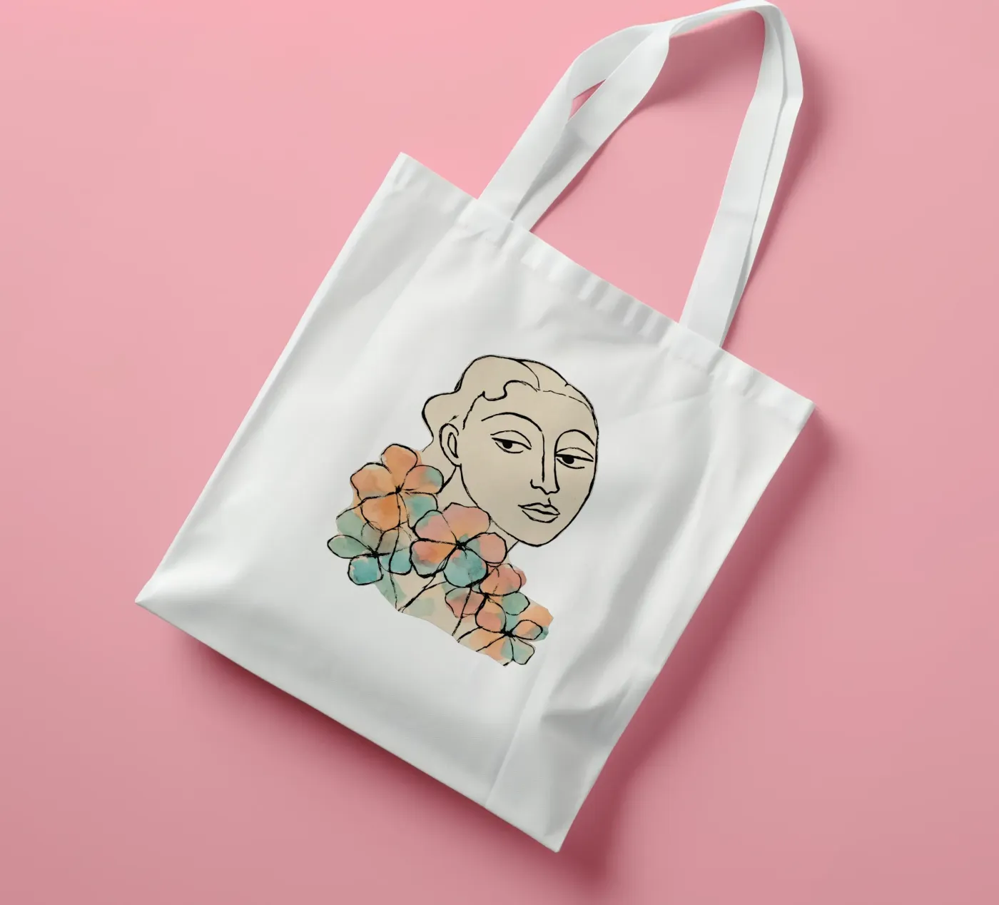 Tender Pause (Without Background) tote bag by treechild